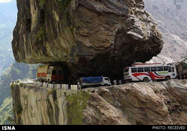 تماشای این جاده‌ها جرات می‌خواهد (+عکس)