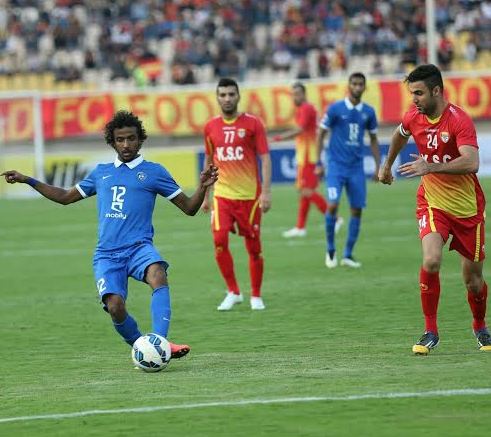 بهترین بازیکن فولاد - الهلال (عکس)