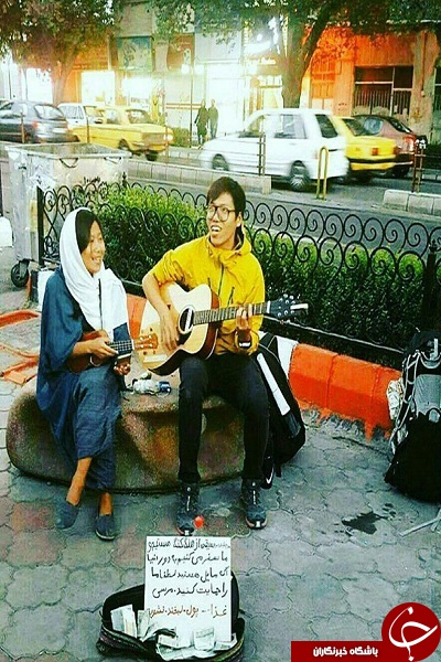 ابتکار یک زوج هنگ کنگی در تبریز برای تامین هزینه سفر/عکس