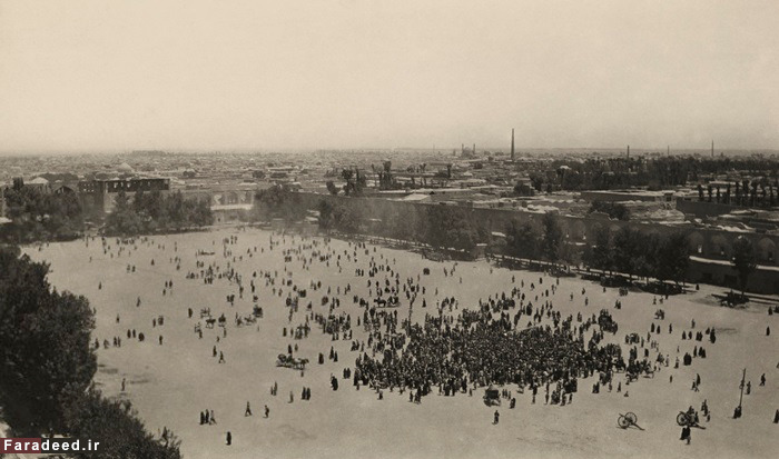 (تصاویر) اعدام در میدان نقش‌جهان اصفهان