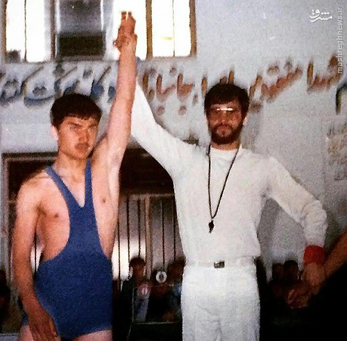 عکس/ بازیگری که قبلا کشتی گیر بود