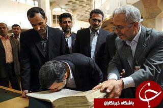 تمام بوسه های احمدی نژاد+تصاویر