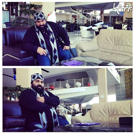 عکسی که رضا صادقی قبل از کنسرت دبی در اینستاگرام منتشر کرد