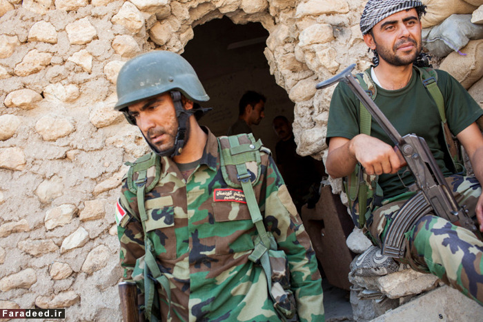 (تصاویر) در چند قدمی داعش