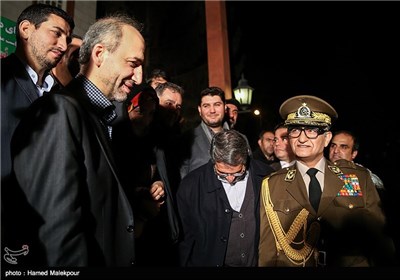 رئیس صدا و سیما در کنار شاه/عکس