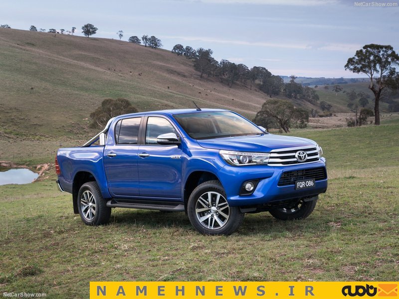 تویوتا از هایلوکس 2016 پرده برداشت+تصاویر