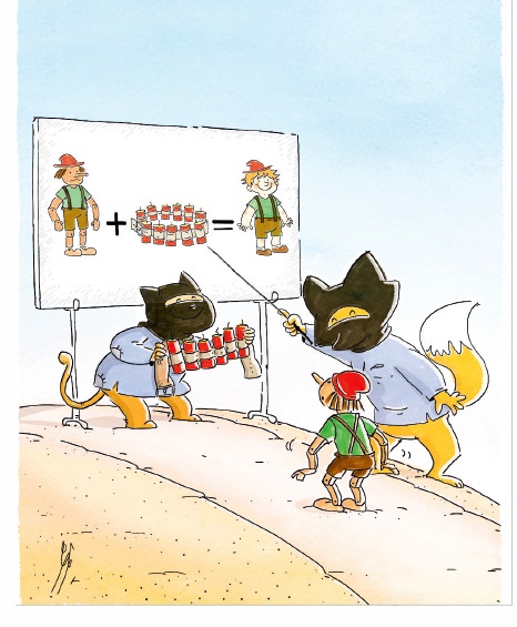 مدل عملیات داعش در ترکیه لو رفت!/ کاریکاتور