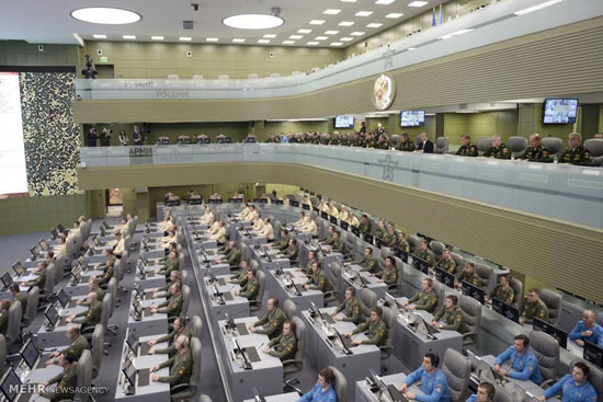 عکس: پوتین فرمانده جنگی‎