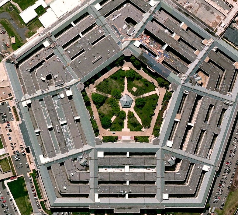 پنتاگون از بالا /عکس