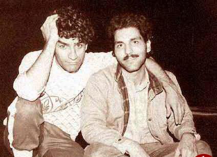 عکس قدیمی مهران مدیری