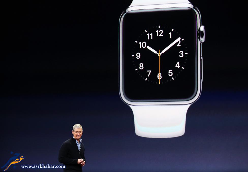 رونمایی رسمی ساعت مچی اپل (عکس)