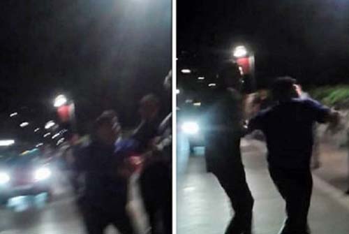 درگيري مارادونا با داماد سابقش (عکس)