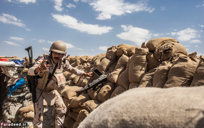 (تصاویر) در چند قدمی داعش