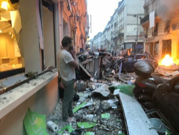 وقوع انفجاری مهیب در مرکز پاریس +تصاویر