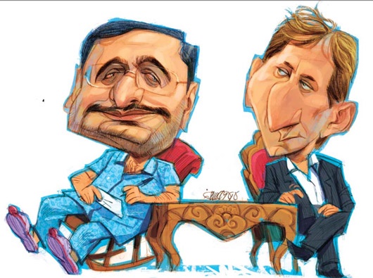 معامله شیرین قاضی مرتضوی و ب.ز!/ کاریکاتور