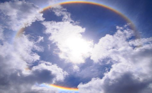 تصاویری بی نظیر از رنگین کمان+ تصاویر