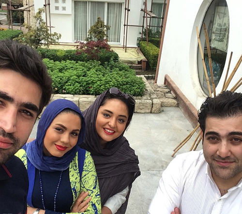 تصاویر نرگس محمدی و آزاده زارعی در شمال کشور