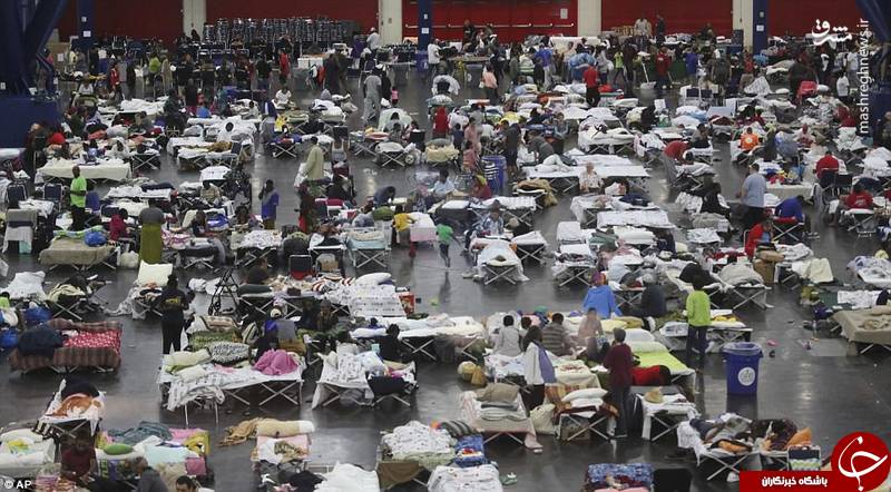 بلاهایی طوفان بر سر مردم آمریکا آورد+ تصاویر