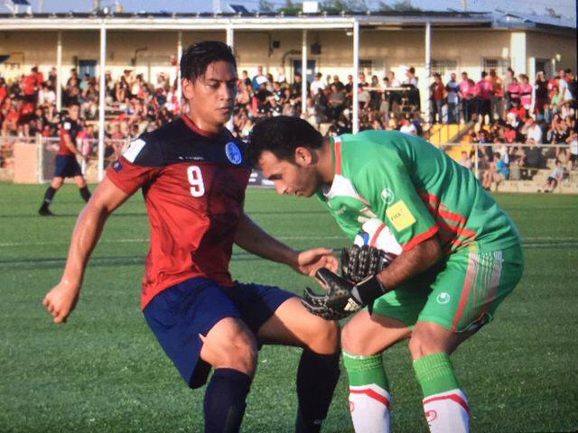 وقتی پورقاز دروازه‌بان شد/ عکس