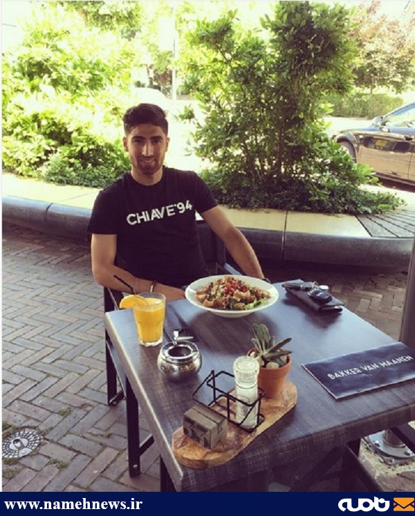 میز صبحانه علیرضا جهانبخش/ عکس