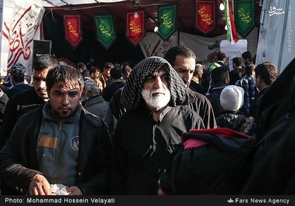 محسنی اژه‌ای در کربلا/ عکس
