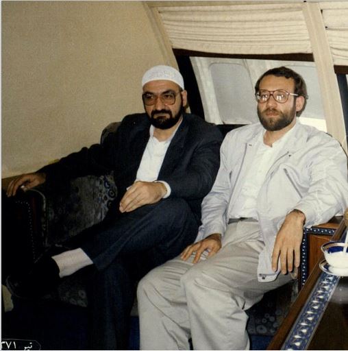 عکس دیده نشده از سفر لاریجانی و محسن رضایی به مکه