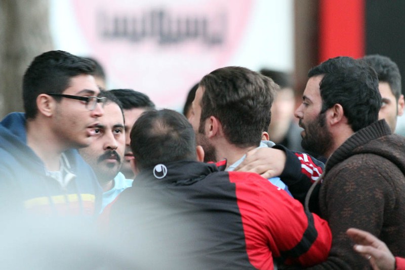 درگیری‌ فیزیکی در تمرین‌ پرسپولیس+تصاویر