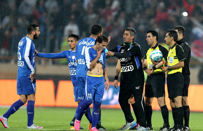 (تصاویر) حواشی دربی هشتاد و یکم