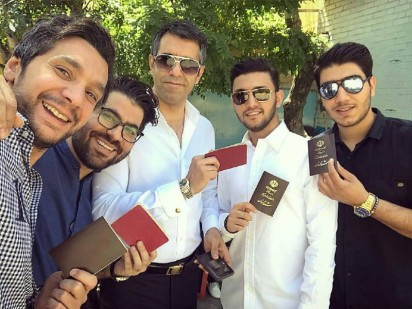 حضور حامد همایون پای صندوق رای / عکس