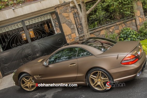 عکس/ خاص‌ترین بنز موجود در کشور