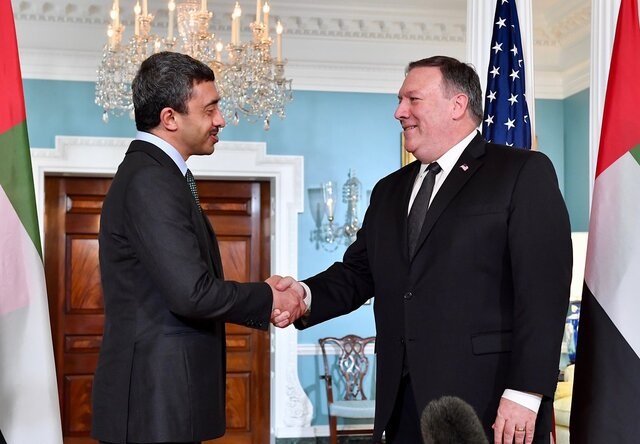 رایزنی امارات و آمریکا با محوریت ضد ایرانی + جزئیات