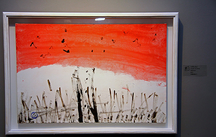 (تصاویر) نمایشگاه نقاشی مریم حیدرزاده