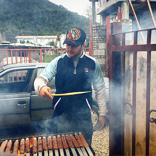 تصویر دیدنی از سیاوش خیرابی در شمال کشور