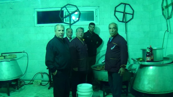 علي پروين در مراسم عزاداري محرم (عکس)