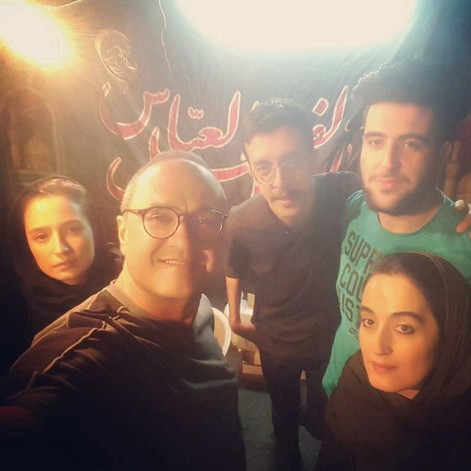 سلفی رامبد جوان و نگار جواهریان در شب اربعین