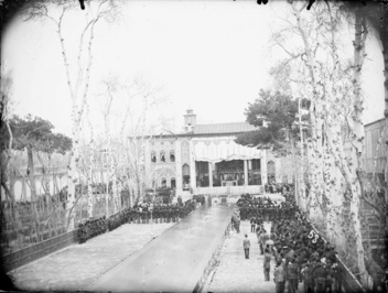 مراسم سلام در کاخ گلستان 