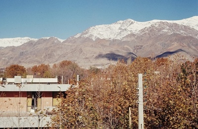 تصویری از دماوند در شمال تهران