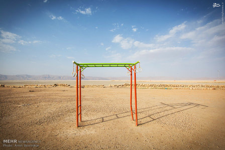 خشکسالی دریاچه مهارلو استان فارس