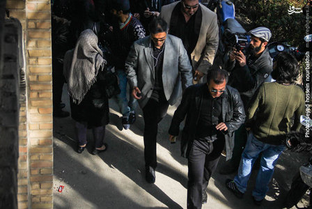 استیلی و عابدزاده در تدفین پاشایی/ عکس