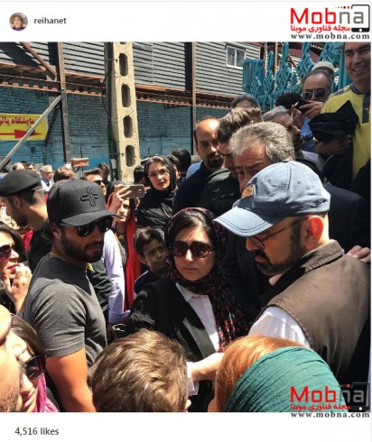 مشکلات باران کوثری برای رای دادن! /عکس