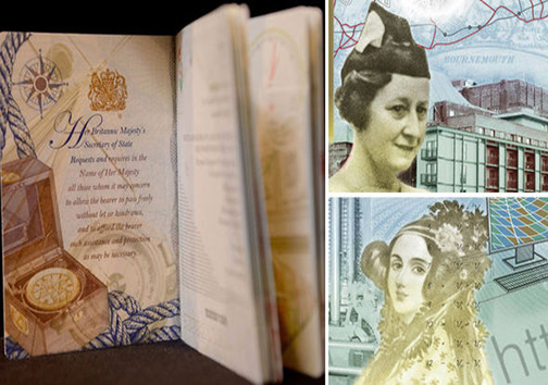 تبعیض جنسیت در طراحی گذرنامه جدید انگلستان + تصاویر