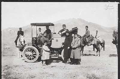 نخستین اتومبیل وارد شده به ایران/عکس