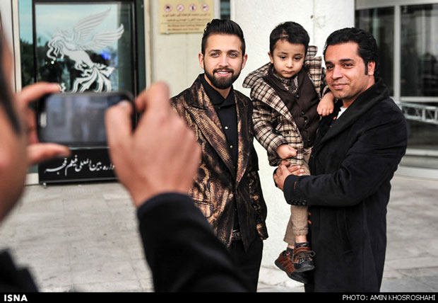 عکس: کت پوست مار محسن افشانی!