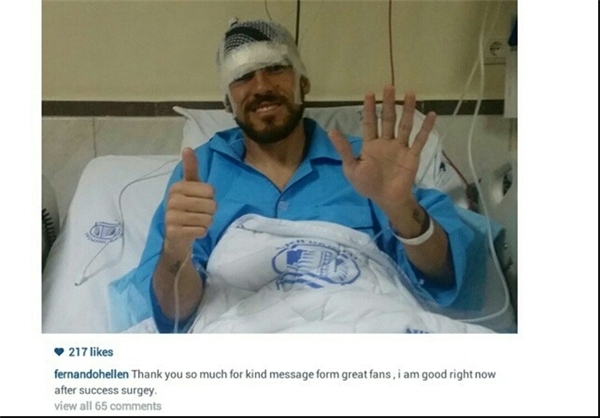 پیام گابریل به هواداران پرسپولیس/عکس