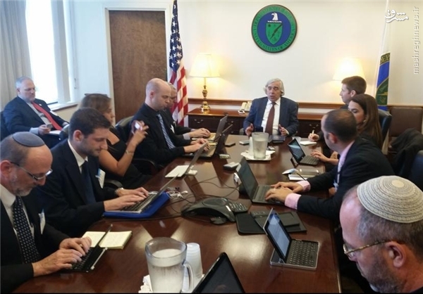 جلسه توجیهی مونیز برای خبرنگاران صهیونیست+عکس