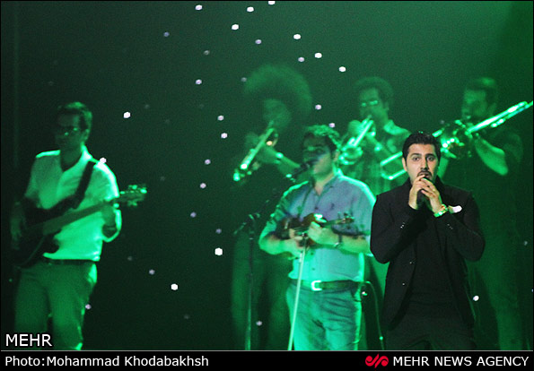 عکس/ کنسرت احسان خواجه امیری