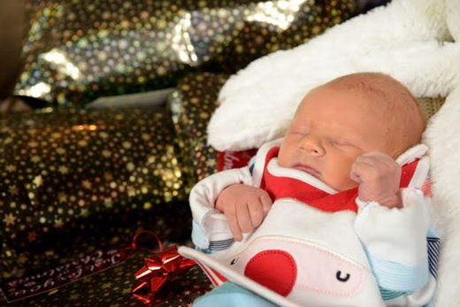 مادری که از خندۀ زیاد کودک خود را به دنیا آورد! (+عکس)