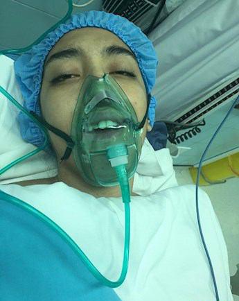 اولین تصویر کیمیا بعد از عمل جراحی