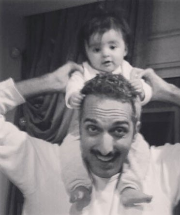 عکس جالب ژوله و دخترش !