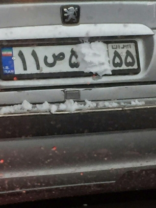 سوء‌استفاده از برف برای ورود به محدود طرح ترافیک/عکس